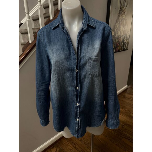 Frank & Eileen BARRY Distressed Vintage Wash, Famous Denim XS - Picture 2 of 6